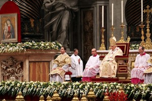 Benedict XVI Christmas eve Mass 2010.jpg